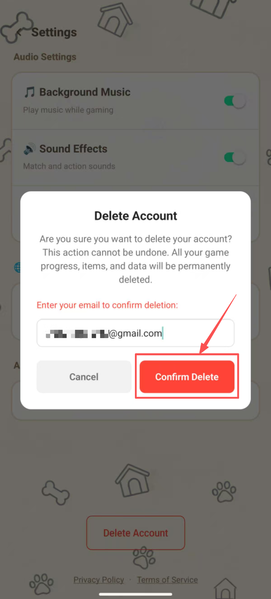 Step 4: Complete Deletion