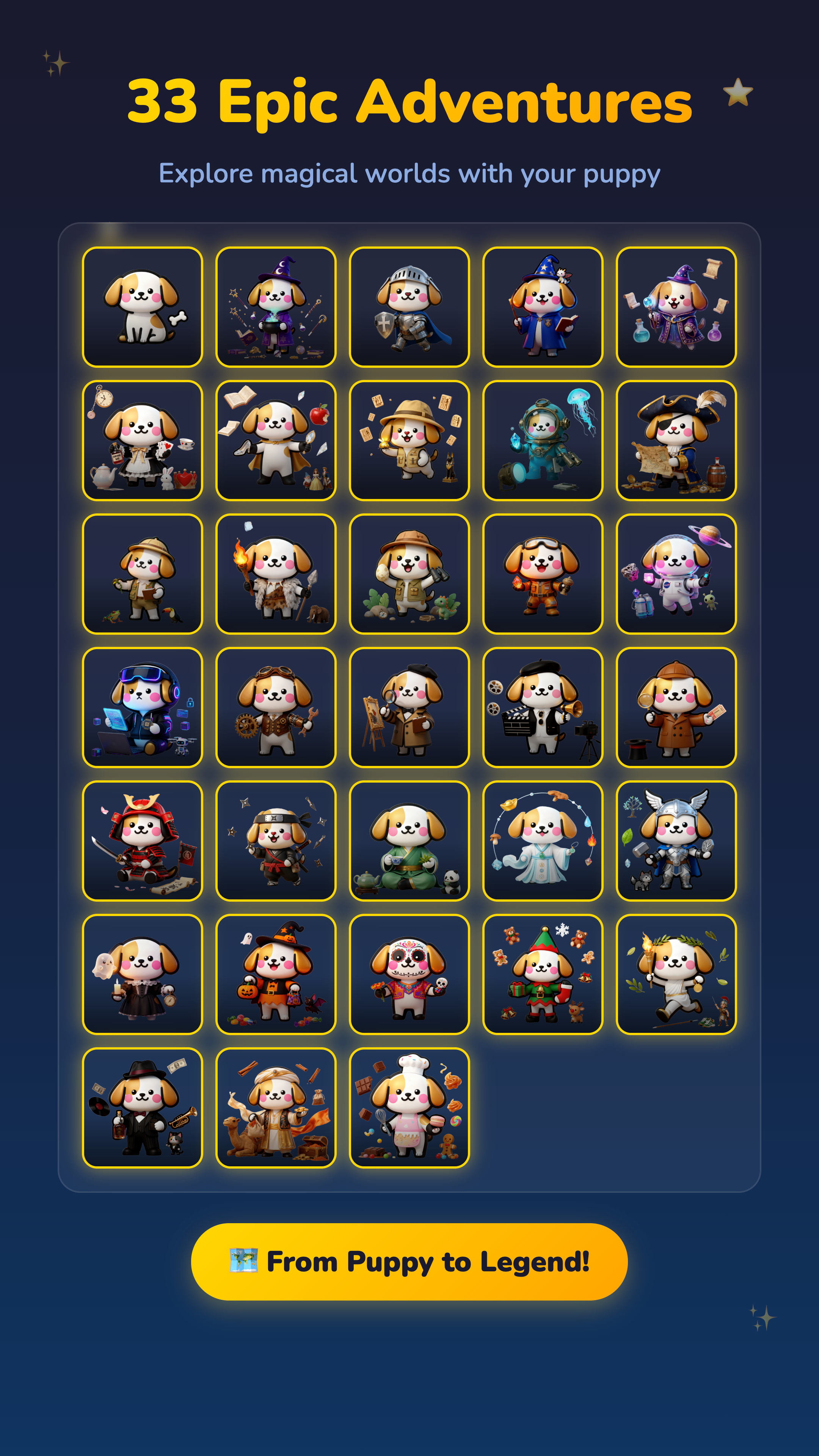 33 Epic Adventures